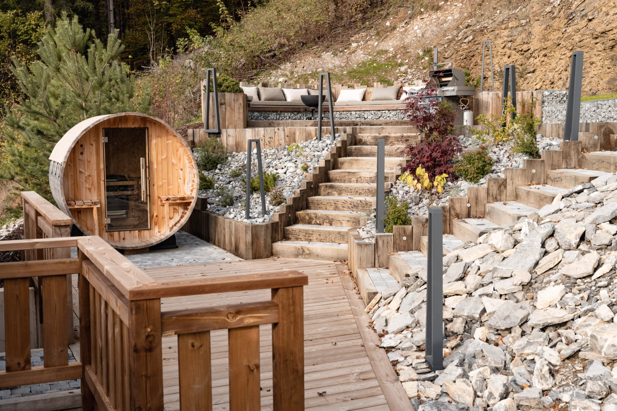 Chantier H_Sauna