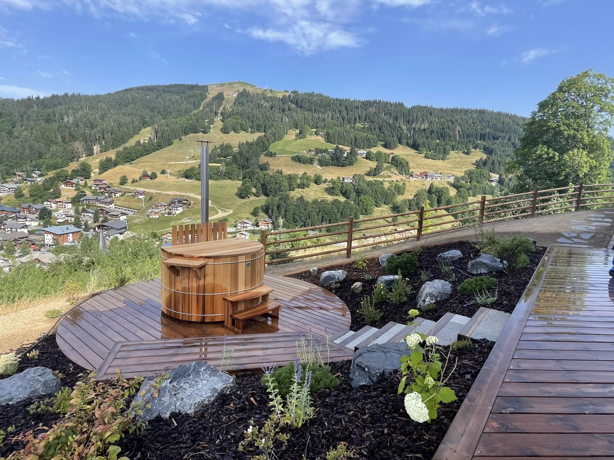 Chantier U_ terrasses et bain nordique