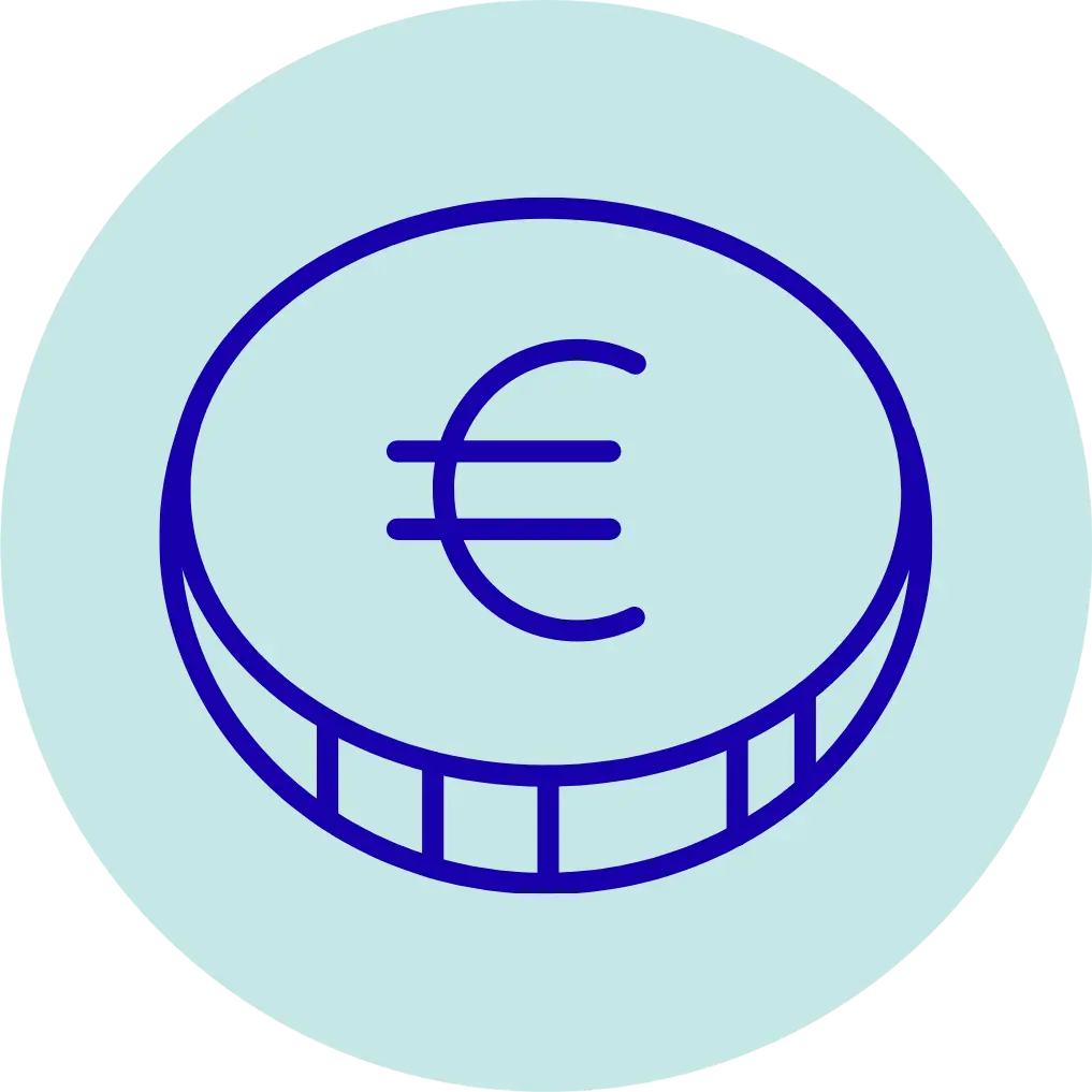 Je veux un croquis de mini piscine en bleu foncé avec un fond bleu #C5E6E6 le format de l’image doit etre rond (4)